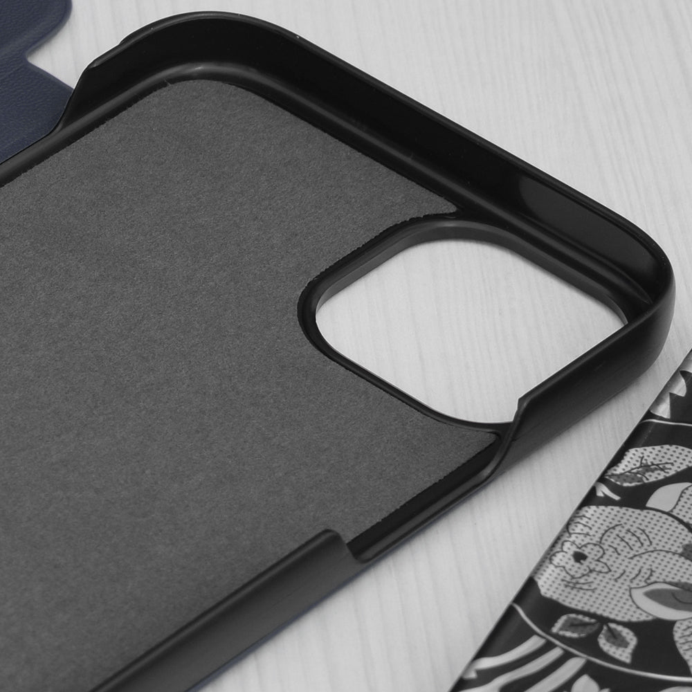Case for Apple iPhone 15 Plus, Techsuit, eFold, Dark Blue