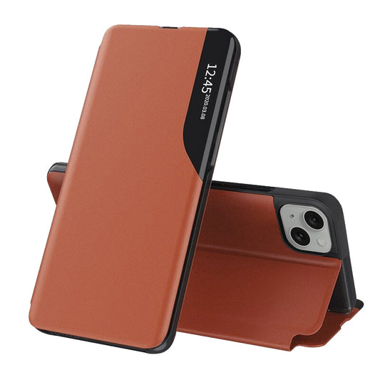 Etui na Apple iPhone 15 Plus, Techsuit, eFold, Pomarańczowe