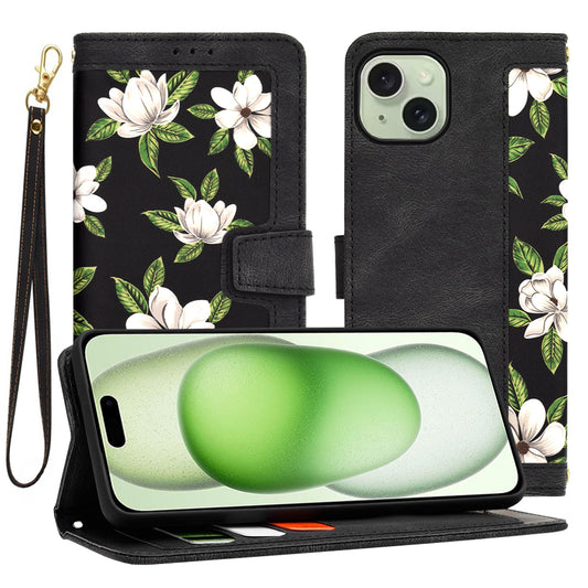 Etui na Apple iPhone 15 Plus, Techsuit, FlipCraft, czarne