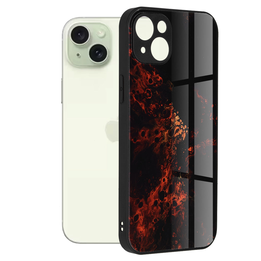 Etui na Apple iPhone 15 Plus, Techsuit, Glaze, Czerwony