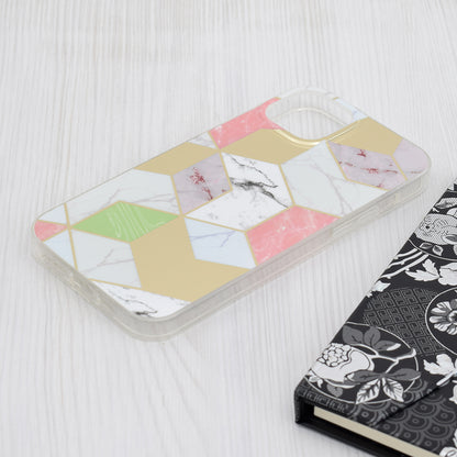 Etui na Apple iPhone 15 Plus, Techsuit, Marble, Fioletowy