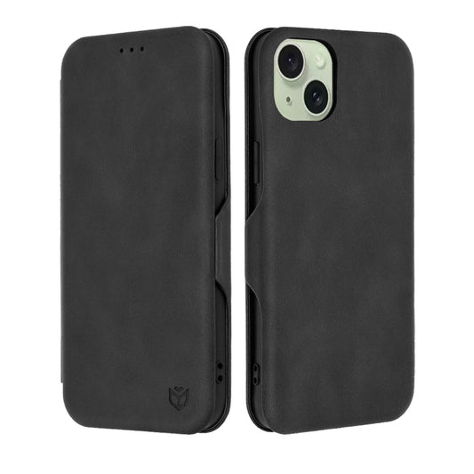 Etui na Apple iPhone 15 Plus, Techsuit, Safe Wallet Plus, czarne