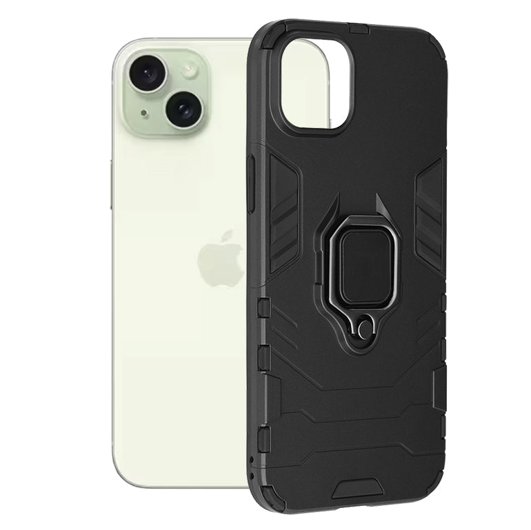 Etui na Apple iPhone 15 Plus, Techsuit, Shield, czarne