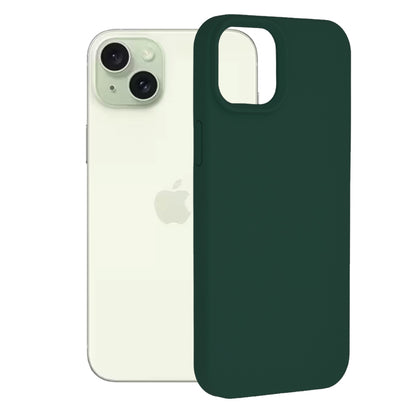 Etui na Apple iPhone 15 Plus, Techsuit, Soft Edge, Ciemnozielone