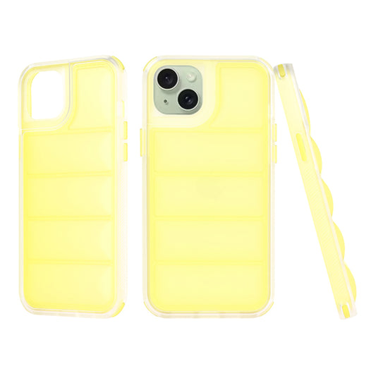 Etui na Apple iPhone 15 Plus, Techsuit, Wave Shield, Żółte