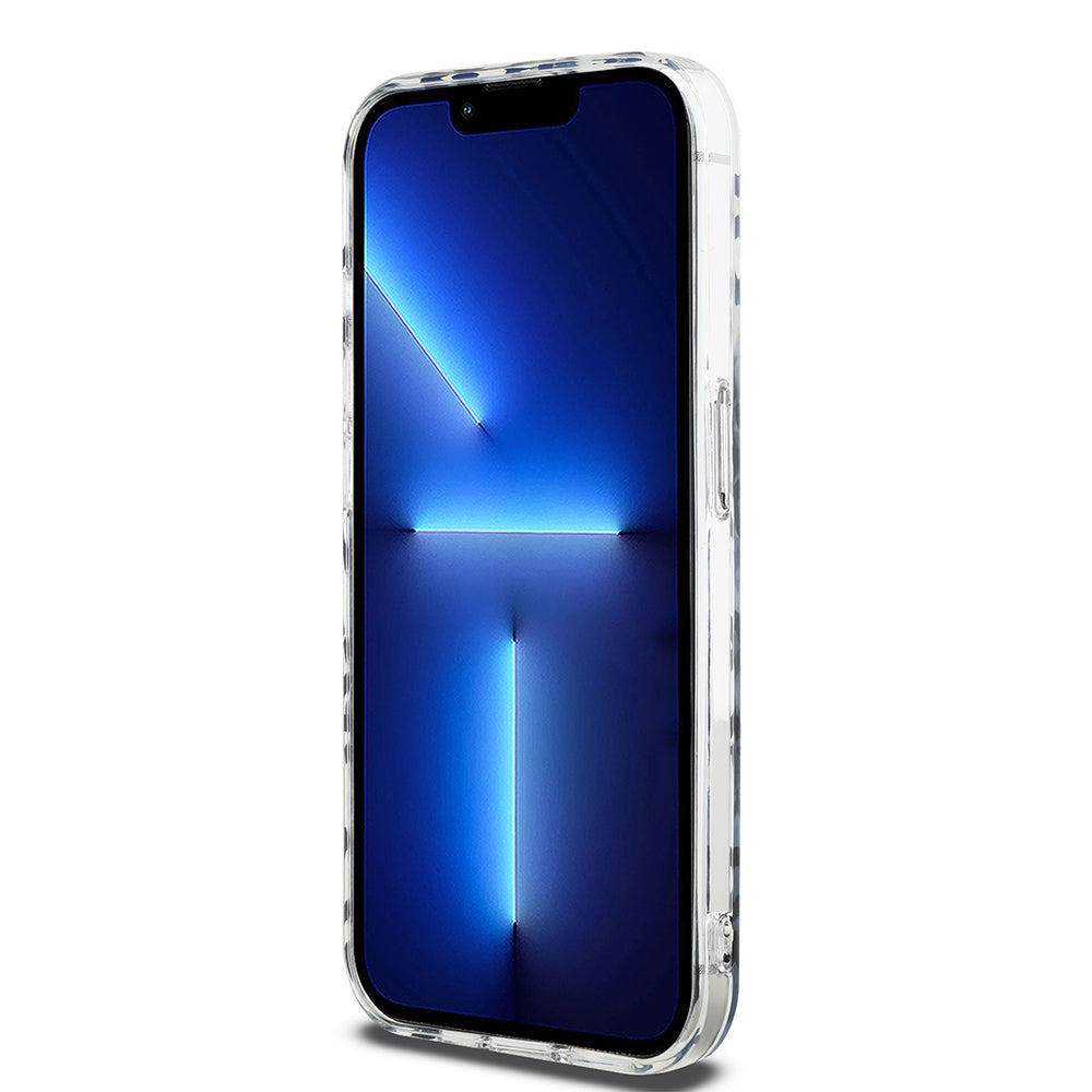 Etui na Apple iPhone 15 Pro, Karl Lagerfeld, IML Electroplated Repeated Logo, Złote