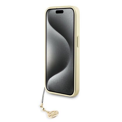 Etui na Apple iPhone 15 Pro Max, Guess, 4G Charm, Szare