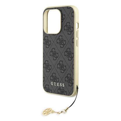 Etui na Apple iPhone 15 Pro Max, Guess, 4G Charm, Szare