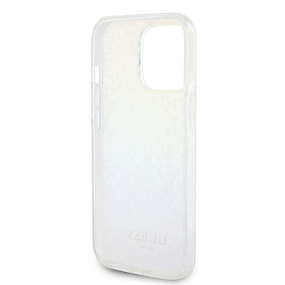 Etui na Apple iPhone 15 Pro Max, Guess, IML Faceted Mirror Disco Iridescent, Wielokolorowy