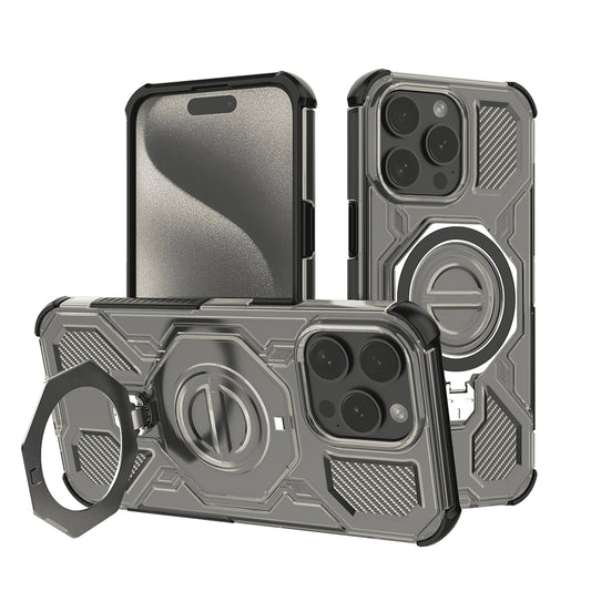 Etui na Apple iPhone 15 Pro Max, Techsuit, Carbon Shield Pro, Dymione