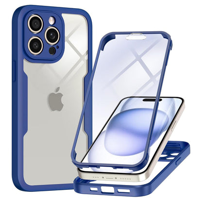 Etui na Apple iPhone 15 Pro Max, Techsuit, ColorVerse 360, Niebieskie
