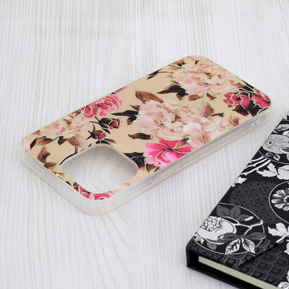 Etui na Apple iPhone 15 Pro Max, Techsuit, Marble, Beżowe