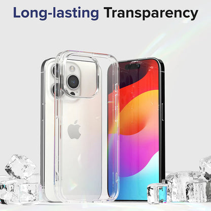 Case for Apple iPhone 15 Pro, Ringke, Fusion, Transparent