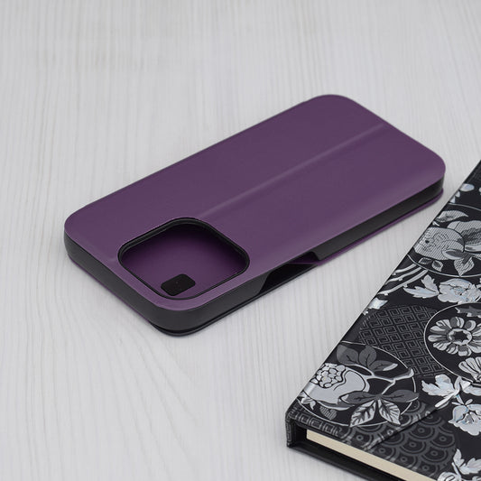 Etui na Apple iPhone 15 Pro, Techsuit, eFold, Fioletowy