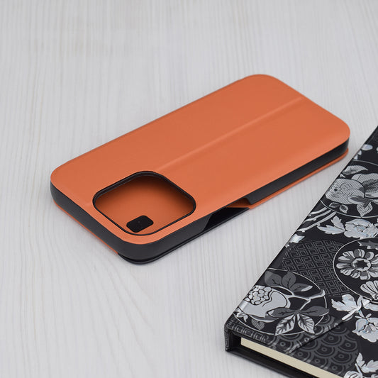 Etui na Apple iPhone 15 Pro, Techsuit, eFold, Pomarańczowe