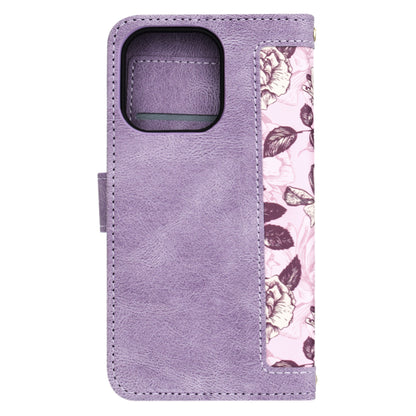 Etui na Apple iPhone 15 Pro, Techsuit, FlipCraft, Fioletowy