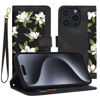 Case for Apple iPhone 15 Pro, Techsuit, FlipCraft, Black
