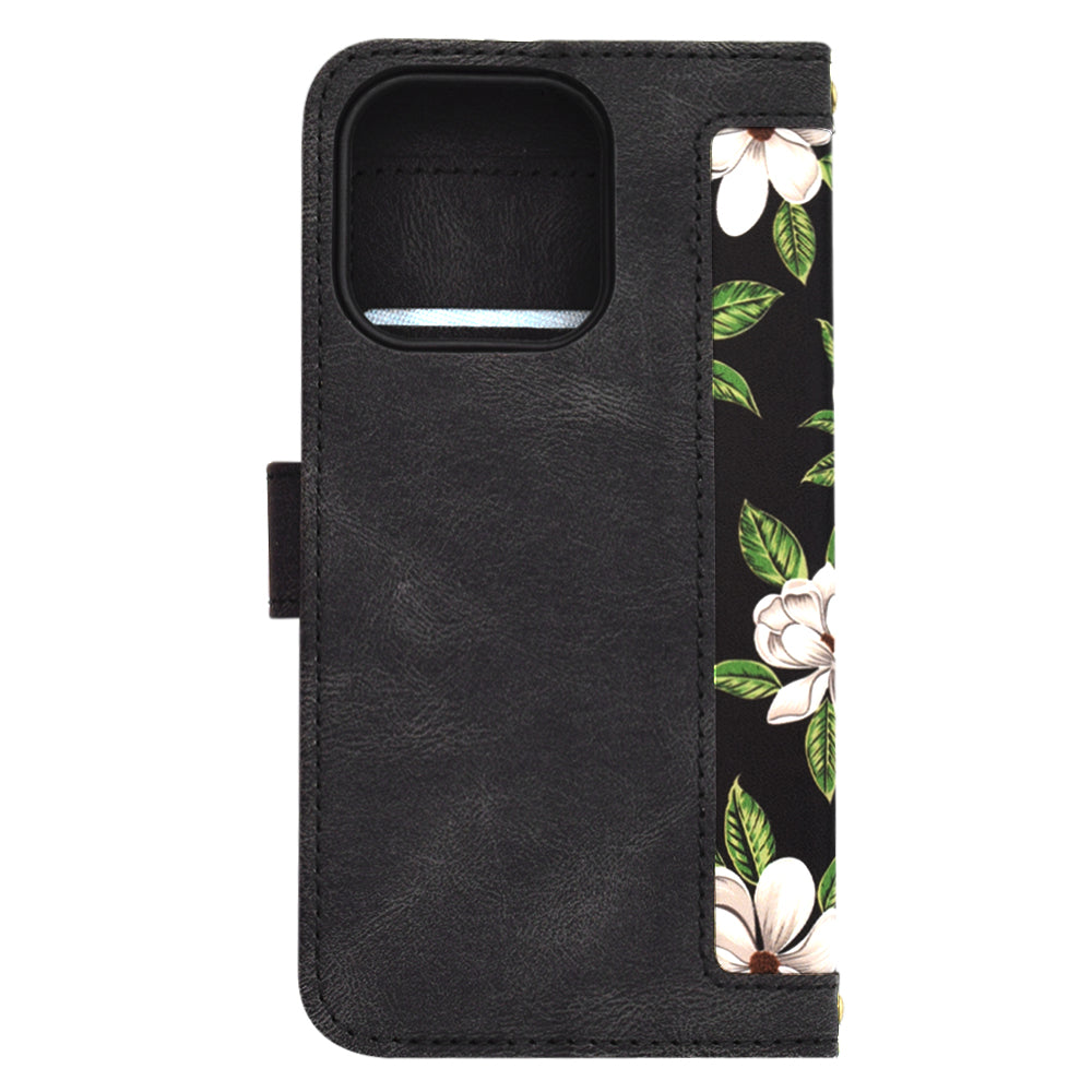 Case for Apple iPhone 15 Pro, Techsuit, FlipCraft, Black
