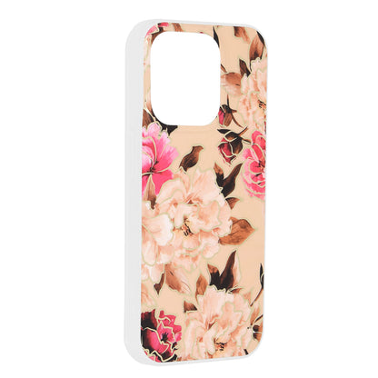 Etui na Apple iPhone 15 Pro, Techsuit, Marble, Beż