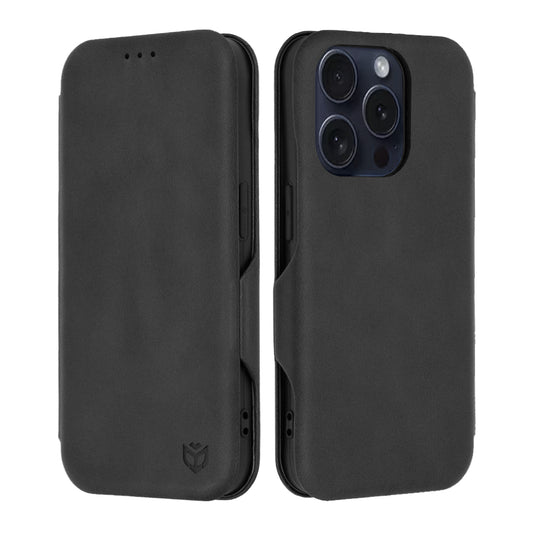 Etui na Apple iPhone 15 Pro, Techsuit, Safe Wallet Plus, czarne