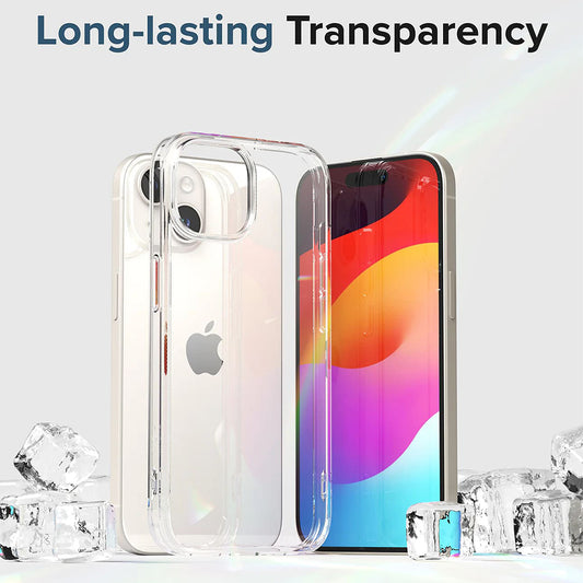 Etui na Apple iPhone 15, Ringke, Fusion, Przezroczyste