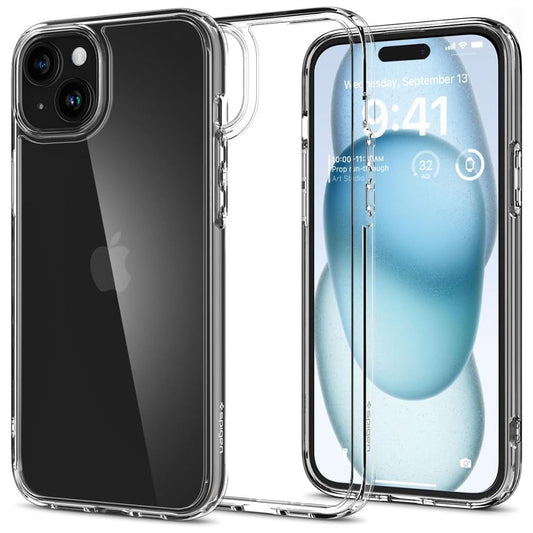 Etui na Apple iPhone 15, Spigen, Ultra Hybrid, Przezroczyste ACS06793