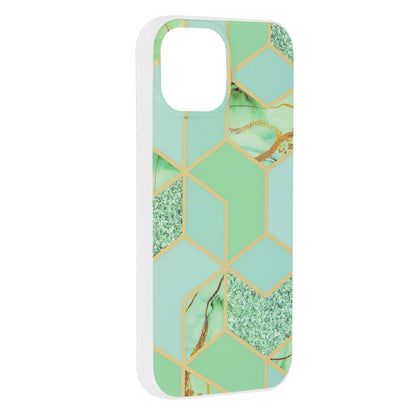 Etui na Apple iPhone 15, Techsuit, Marble, Zielony