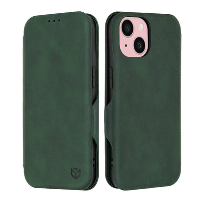 Etui na Apple iPhone 15, Techsuit, Safe Wallet Plus, Zielony