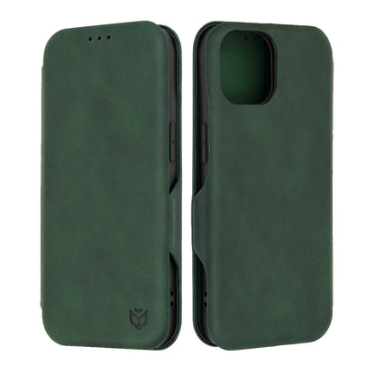 Etui na Apple iPhone 15, Techsuit, Safe Wallet Plus, Zielony