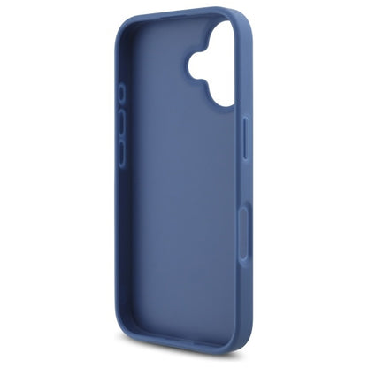 Etui na Apple iPhone 16, Guess, 4G Big Logo, Niebieskie
