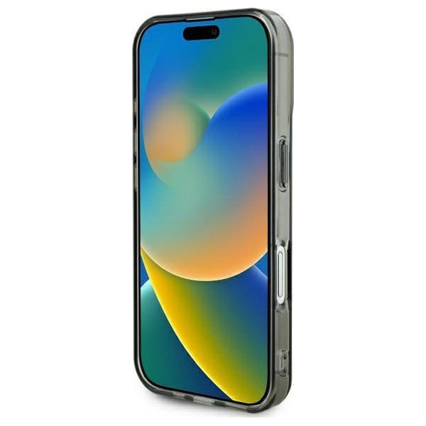 Etui na Apple iPhone 16, Guess, IML Heart, Czarne