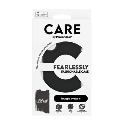 Etui do Apple iPhone 16, PanzerGlass, Care Fashionable, Czarne