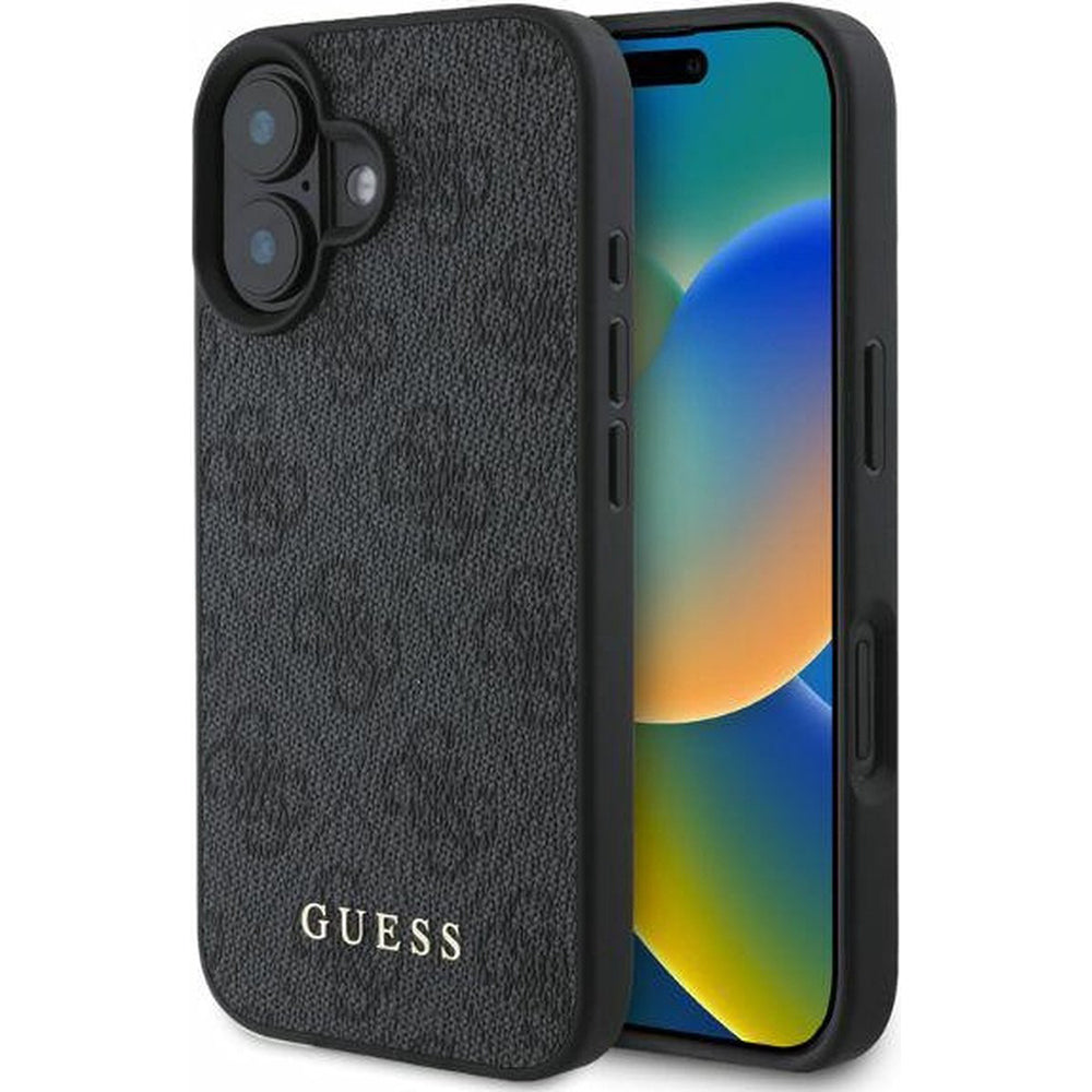 Etui na Apple iPhone 16 Plus, Guess, 4G Classic, Czarne
