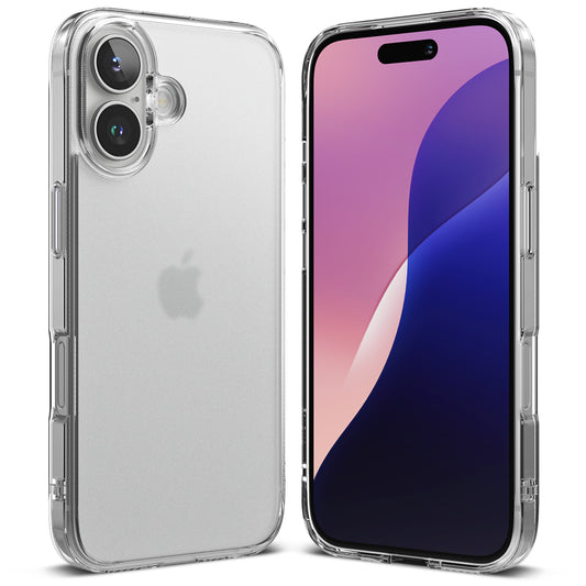 Etui na Apple iPhone 16 Plus, Ringke, Fusion, Matowa Przezroczysta