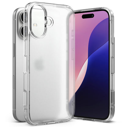 Etui na Apple iPhone 16 Plus, Ringke, Fusion, Matowa Przezroczysta