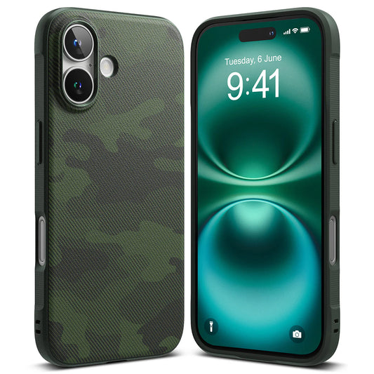 Etui na Apple iPhone 16 Plus, Ringke, Onyx Design, Zielony