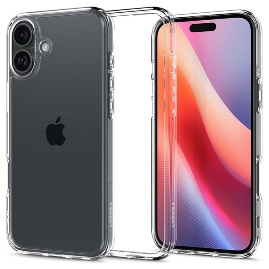 Etui na Apple iPhone 16 Plus, Spigen, Ultra Hybrid, Przezroczyste
