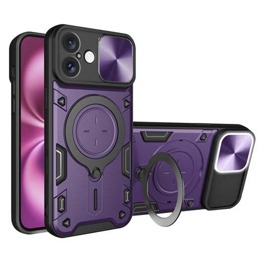 Etui na Apple iPhone 16 Plus, Techsuit, CamGuard Pro, Fioletowy