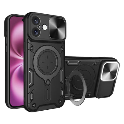 Etui na Apple iPhone 16 Plus, Techsuit, CamGuard Pro, czarne