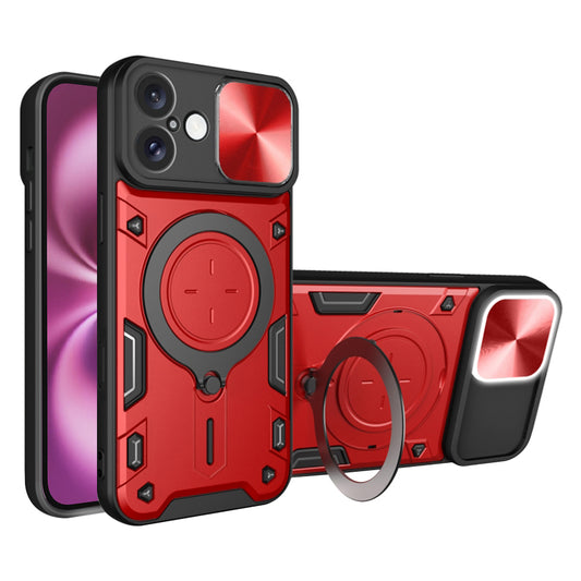 Etui na Apple iPhone 16 Plus, Techsuit, CamGuard Pro, Czerwony