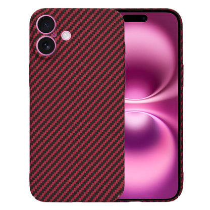 Etui na Apple iPhone 16 Plus, Techsuit, Carbonite FiberShell, Czerwony