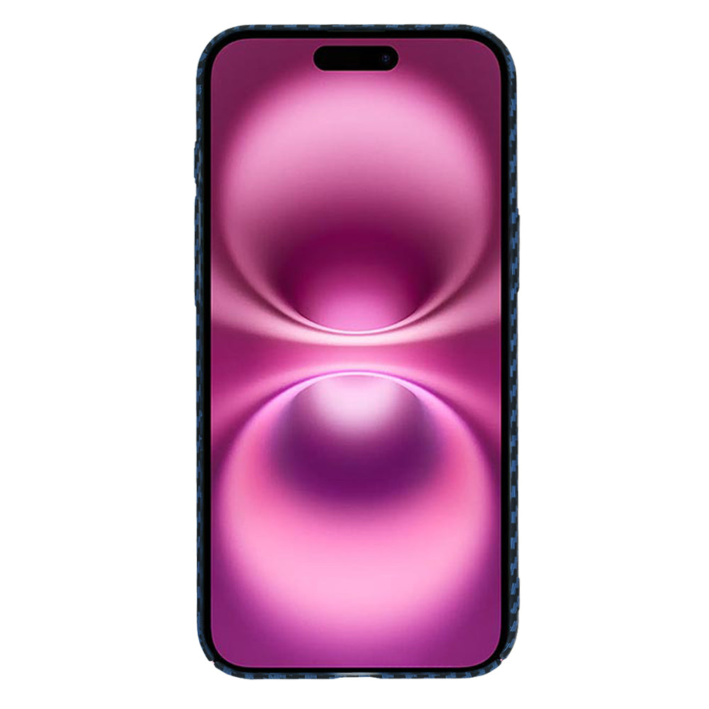 Etui na Apple iPhone 16 Plus, Techsuit, Carbonite FiberShell, Turkusowy