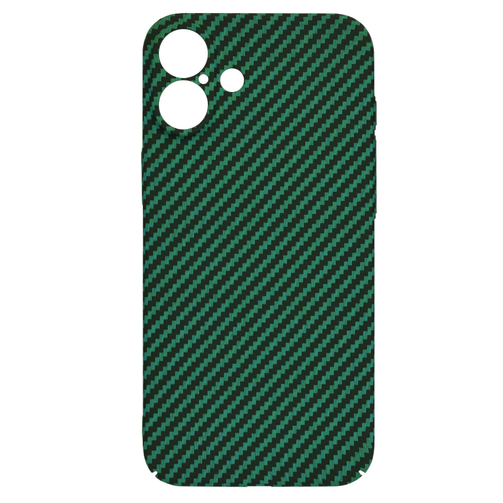 Etui na Apple iPhone 16 Plus, Techsuit, Carbonite FiberShell, Zielony