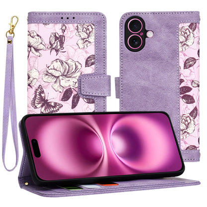 Etui na Apple iPhone 16 Plus, Techsuit, FlipCraft, Fioletowy