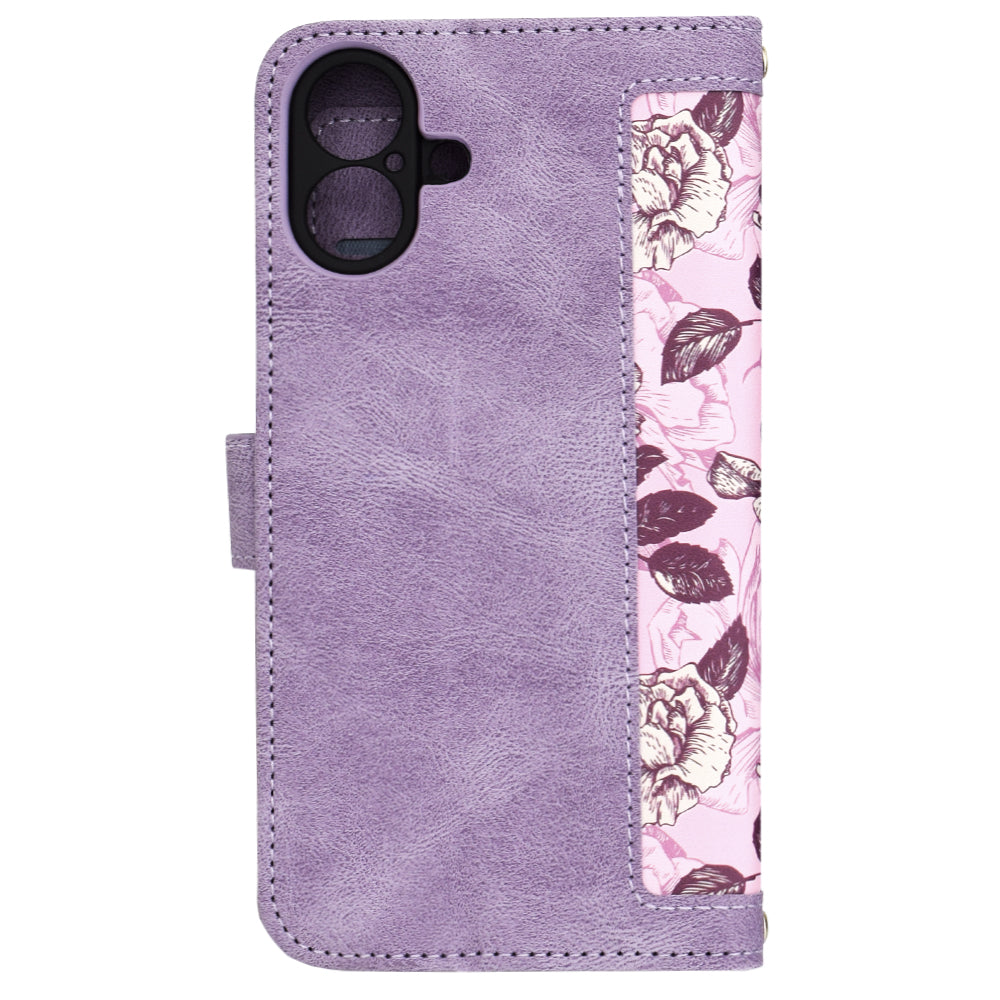 Etui na Apple iPhone 16 Plus, Techsuit, FlipCraft, Fioletowy