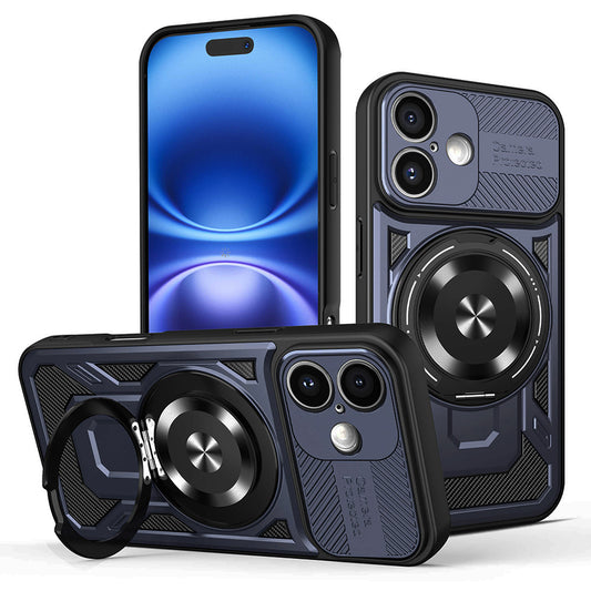 Case for Apple iPhone 16 Plus, Techsuit, RuggedCam, Blue