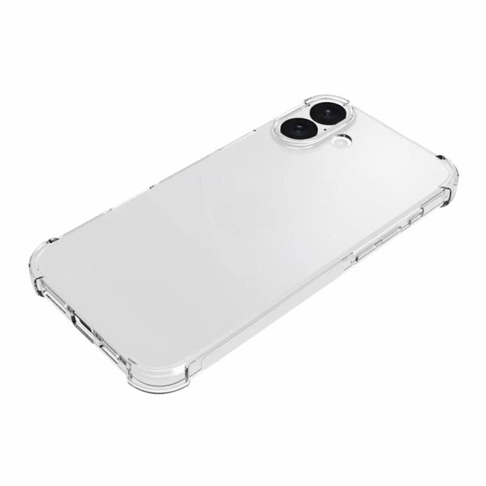 Etui na Apple iPhone 16 Plus, Techsuit, Shockproof Clear (Duży otwór na obiektyw), Przezroczyste