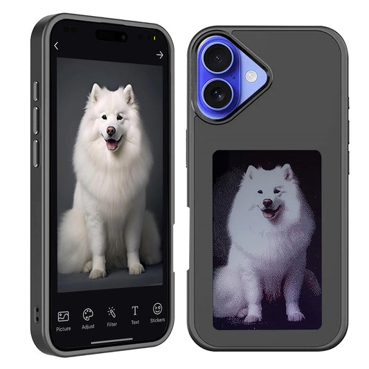 Etui na Apple iPhone 16 Plus, Techsuit, SmartScreen NFC, czarne