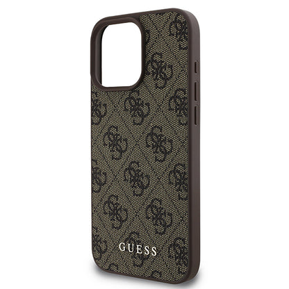 Etui na Apple iPhone 16 Pro, Guess, 4G Classic, Różowy