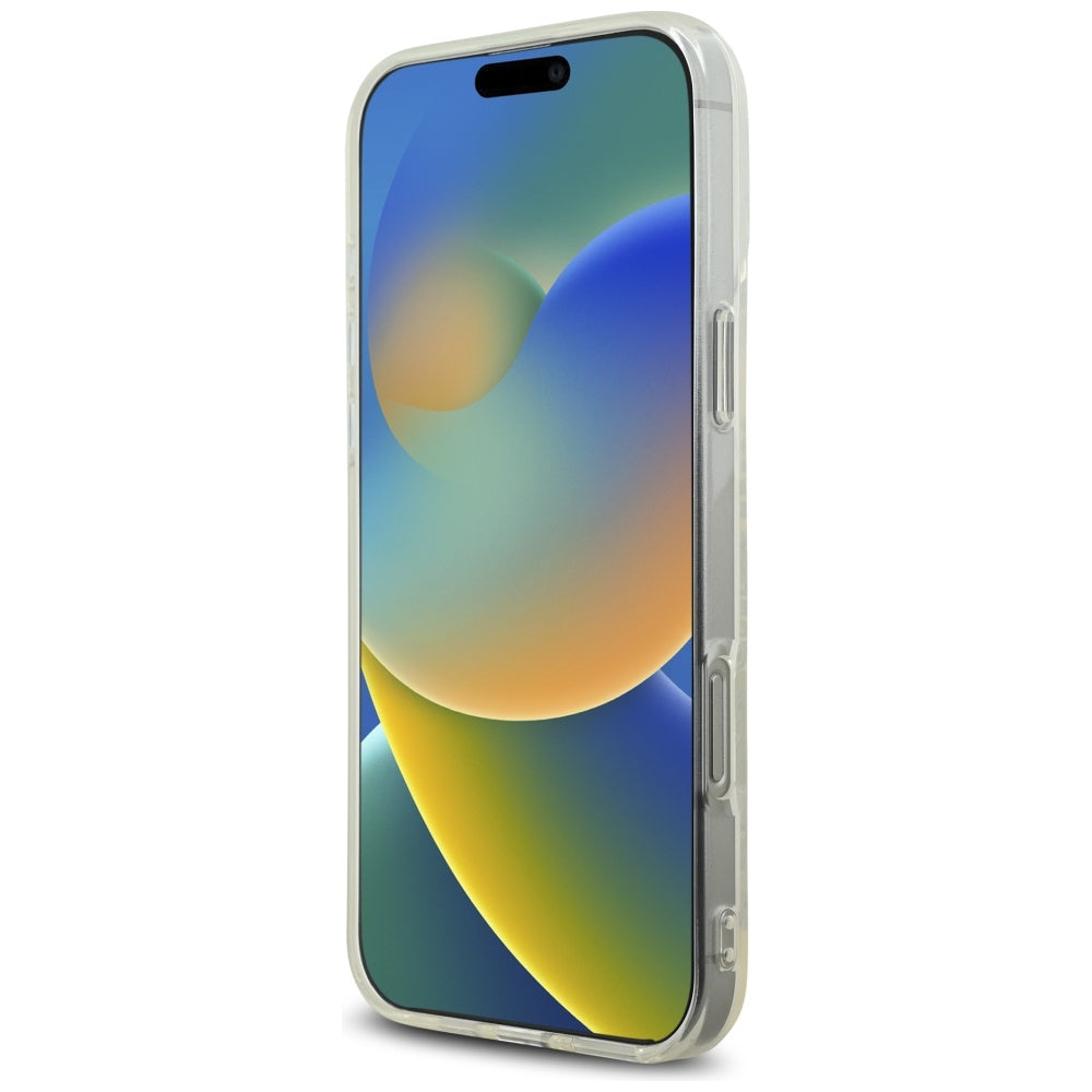 Etui na Apple iPhone 16 Pro, Karl Lagerfeld, IML Rhinestones Transparent Logo, Przezroczyste